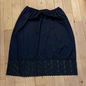 Satin Skirt Sz L
